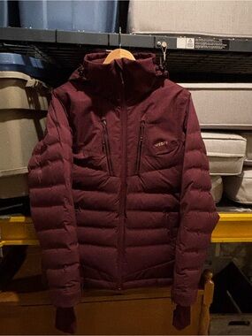 Wedze Women's Maroon Insulated Ski Jacket